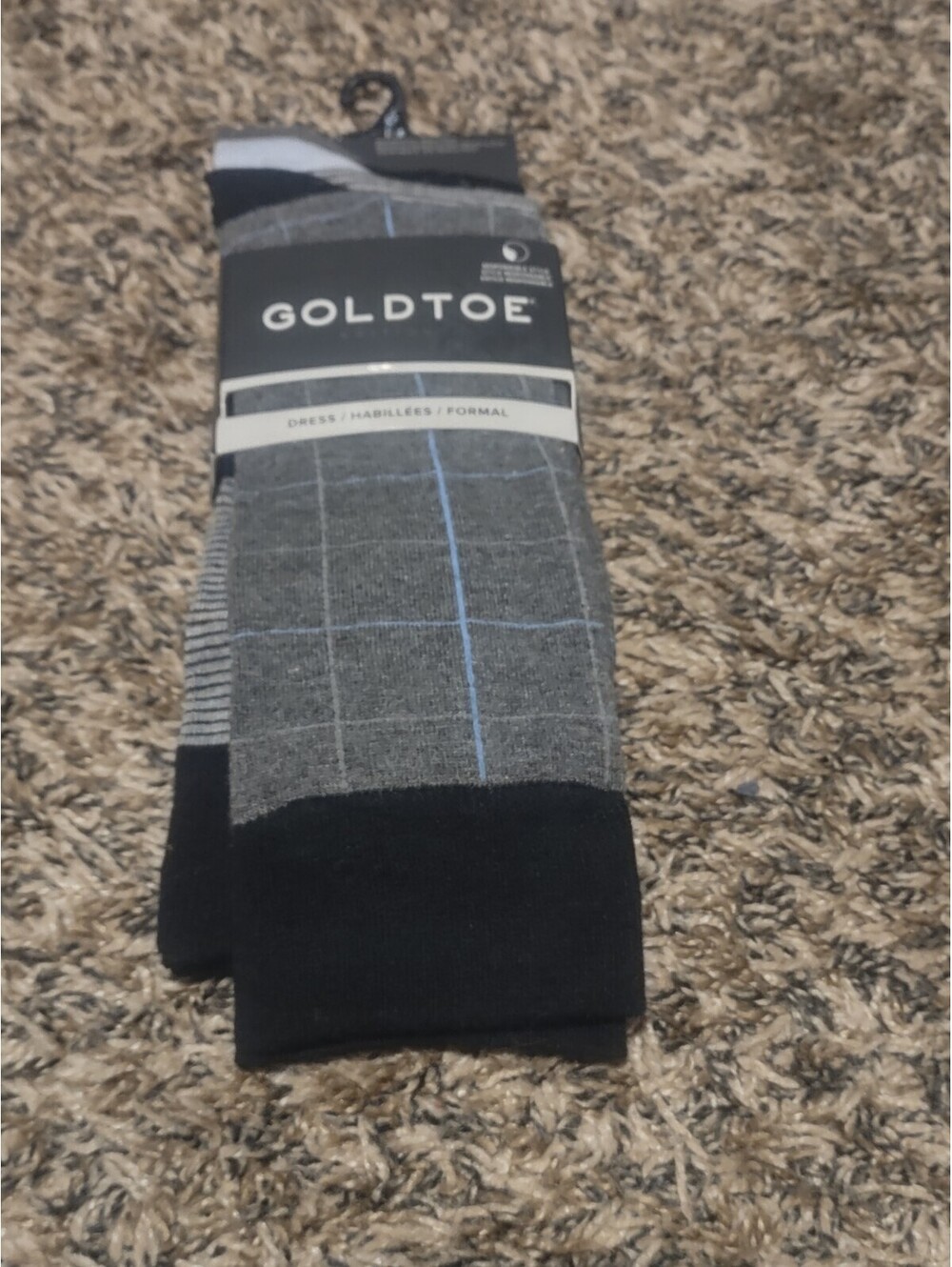 Men's GoldToe Crew Socks Size 6-12.5 (shoe size)